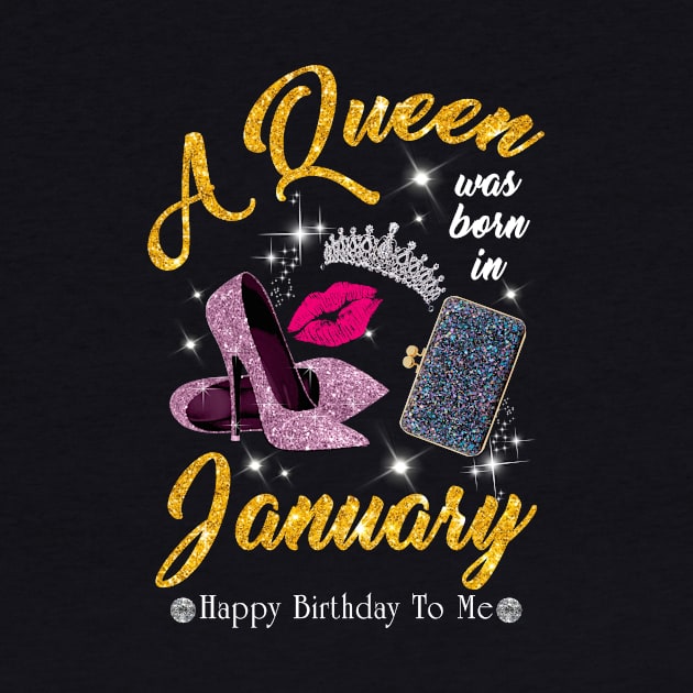 A Queen Was Born In January by TeeSky